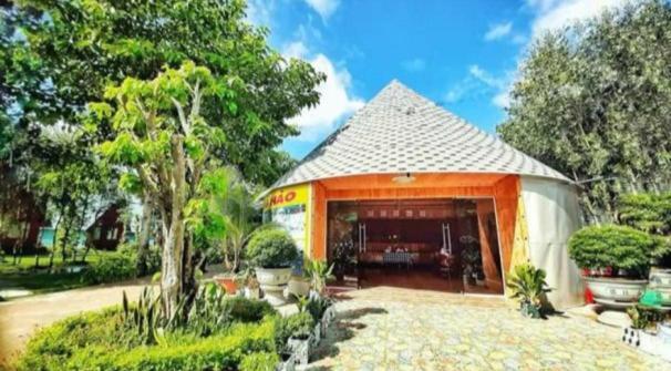 Khu Du Lich Sinh Thai Hoang Hao Hotell Vĩnh Long Exteriör bild