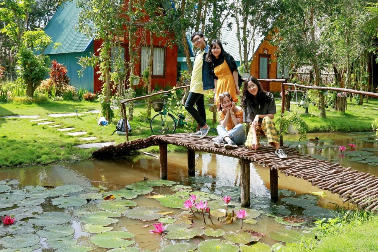Khu Du Lich Sinh Thai Hoang Hao Hotell Vĩnh Long Exteriör bild